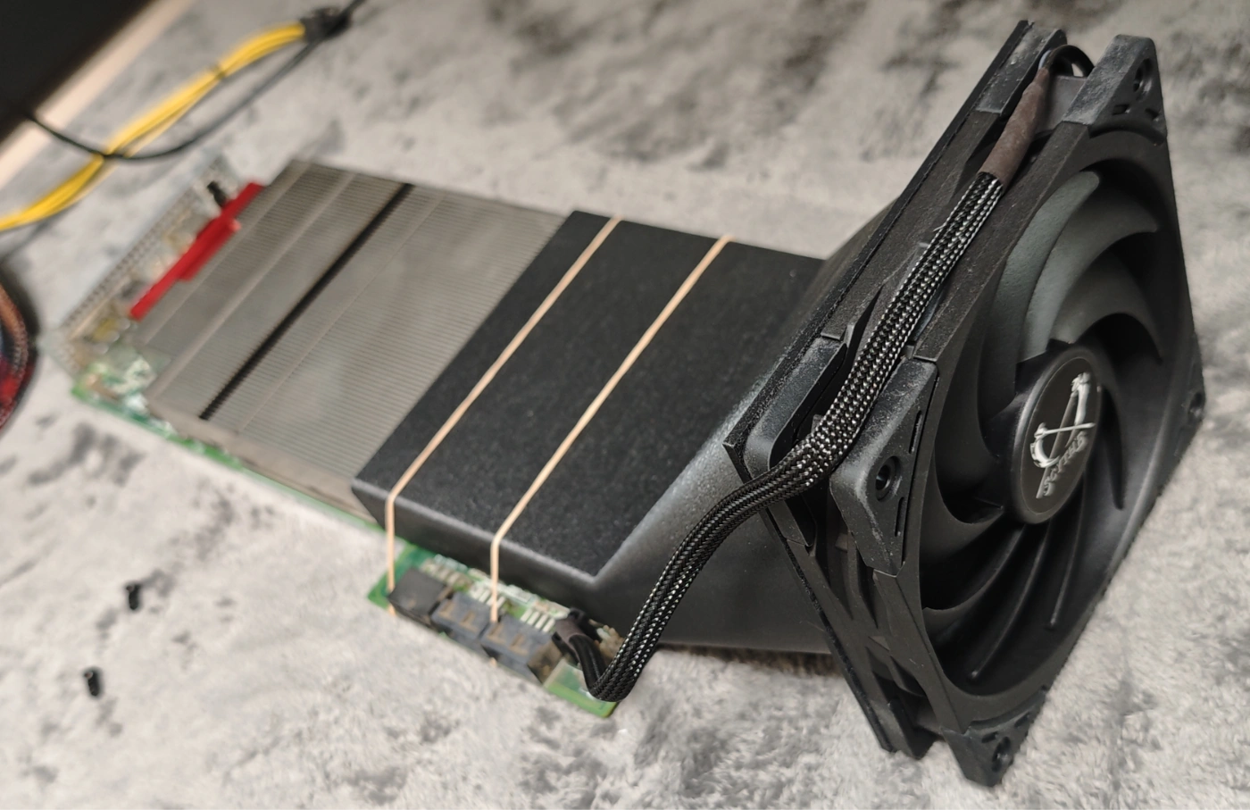 装着して完成！